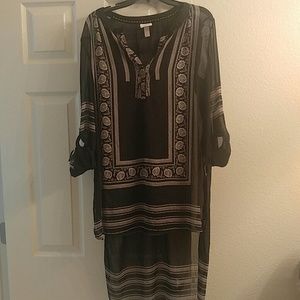 Knox rose tunic